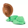Kinetic Sand, Project Planet Turtle Beach com 397g de areia de brincar, ferramentas e moldes, materiais sustentáveis e ecológicos, brinquedo sensorial para crianças