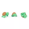 Kinetic Sand, Project Planet Turtle Beach com 397g de areia de brincar, ferramentas e moldes, materiais sustentáveis e ecológicos, brinquedo sensorial para crianças