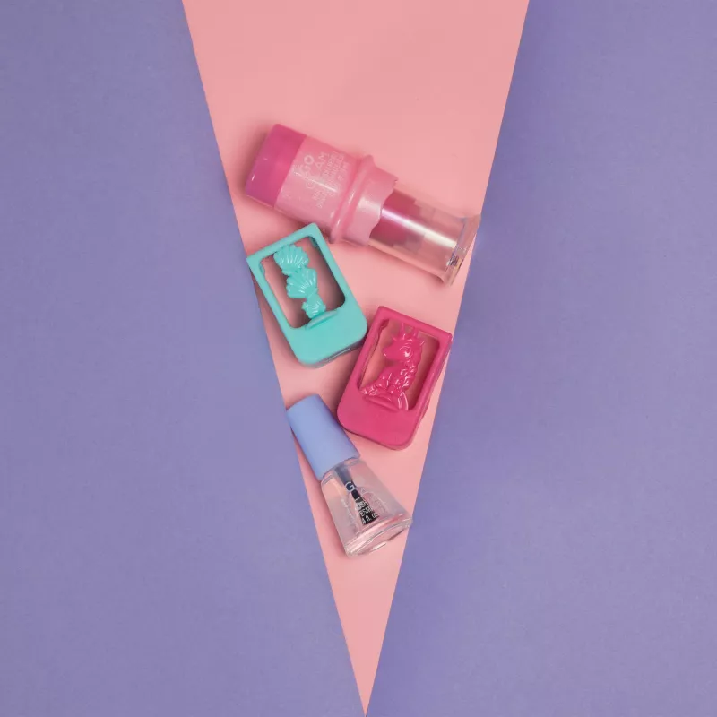 Cool Maker, conjunto de recarga para estúdio de unhas GO GLAM, designs de unicórnio e sereia, 80 unhas para estilizar (embalagem pode variar), brinquedo criativo para crianças a partir dos 7 anos