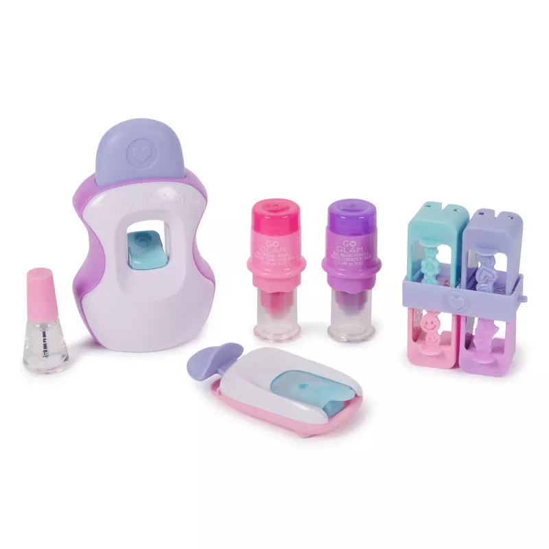 Nail Salon Spinmaster Cool Maker Go Glam 6070509 conjunto de design de unhas DIY para crianças