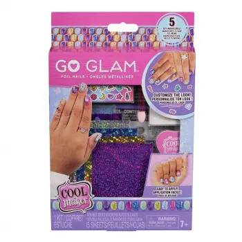 Cool Maker, conjunto de unhas de película Mix & Mani com 6 películas e autocolantes para 5 manicuras DIY (embalagem pode variar), brinquedo criativo para crianças a partir dos 7 anos