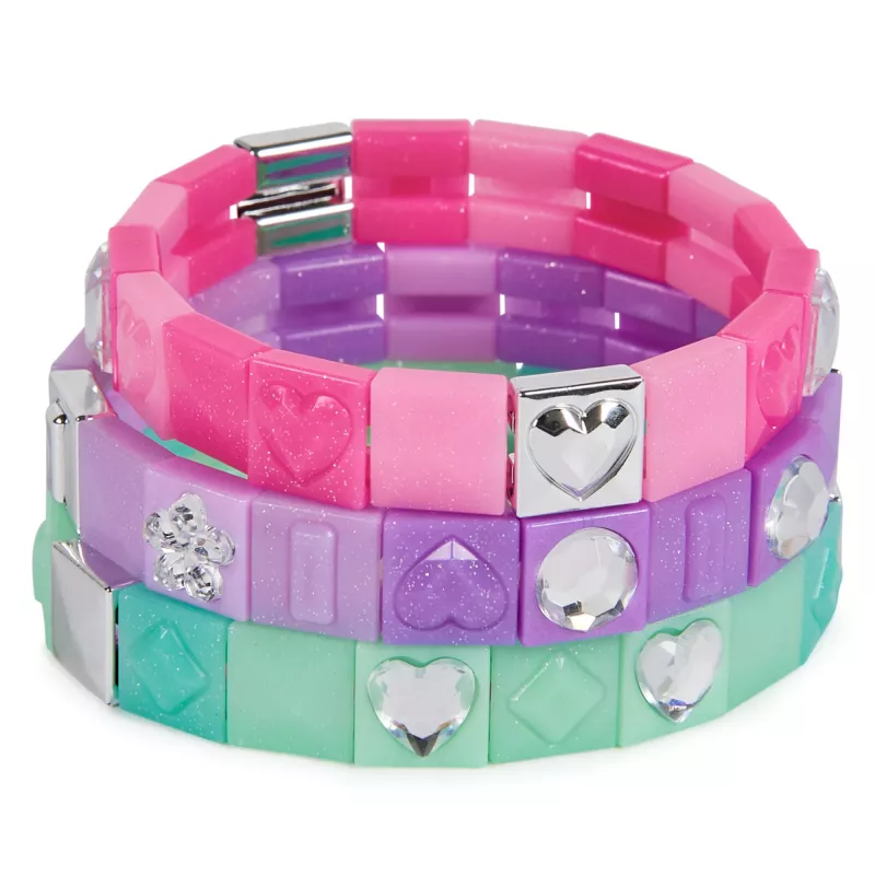 Cool Maker, pacote de expansão PopStyle, conjunto de pulseiras, mais de 50 pedras preciosas, faz 3 unid. (embalagem pode variar), conjunto de joias criativo, brinquedo infantil para crianças a partir dos 7 anos