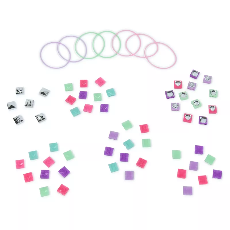 Cool Maker, pacote de expansão PopStyle, conjunto de pulseiras, mais de 50 pedras preciosas, faz 3 unid. (embalagem pode variar), conjunto de joias criativo, brinquedo infantil para crianças a partir dos 7 anos