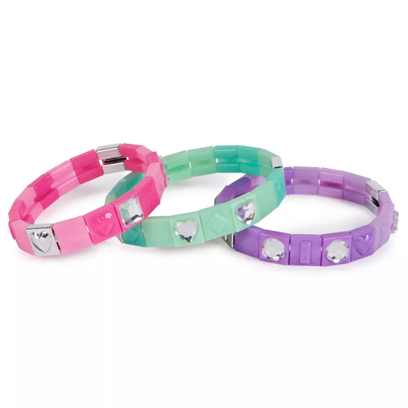 Cool Maker, pacote de expansão PopStyle, conjunto de pulseiras, mais de 50 pedras preciosas, faz 3 unid. (embalagem pode variar), conjunto de joias criativo, brinquedo infantil para crianças a partir dos 7 anos