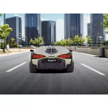 Carro RC REVELL Lamborghini Sián verde-claro 1:24, controlado por rádio, kit de plástico 24691