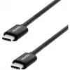 Cabo USB-C para USB-C ADATA CACC-100PN-BK, USB 2.0, 1 m, preto