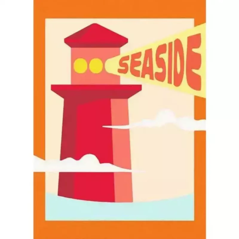 Conjunto de pintura Ravensburger CreArt Gallery Wall Set 'Am Strand' 23901 — conjunto de atividade de pintura com painéis de moldura