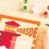 Conjunto de pintura Ravensburger CreArt – Leuchtturm am Meer, conjunto criativo de pintar por números