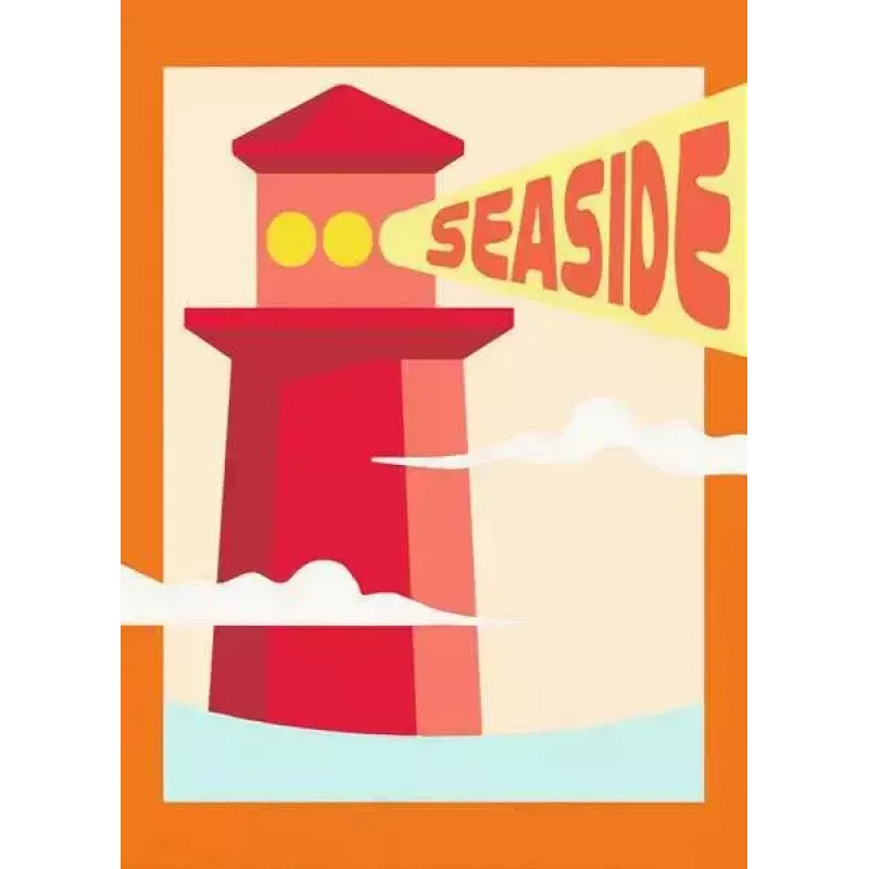 Conjunto de pintura Ravensburger CreArt – Leuchtturm am Meer, conjunto criativo de pintar por números