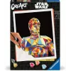 Conjunto de pintura Ravensburger CreArt Star Wars C-3PO