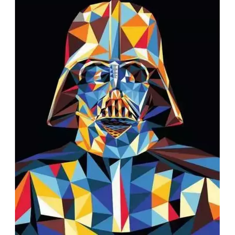 Conjunto de pintura Ravensburger CreArt Star Wars - Darth Vader, modelo 23731, conjunto de pintar por números