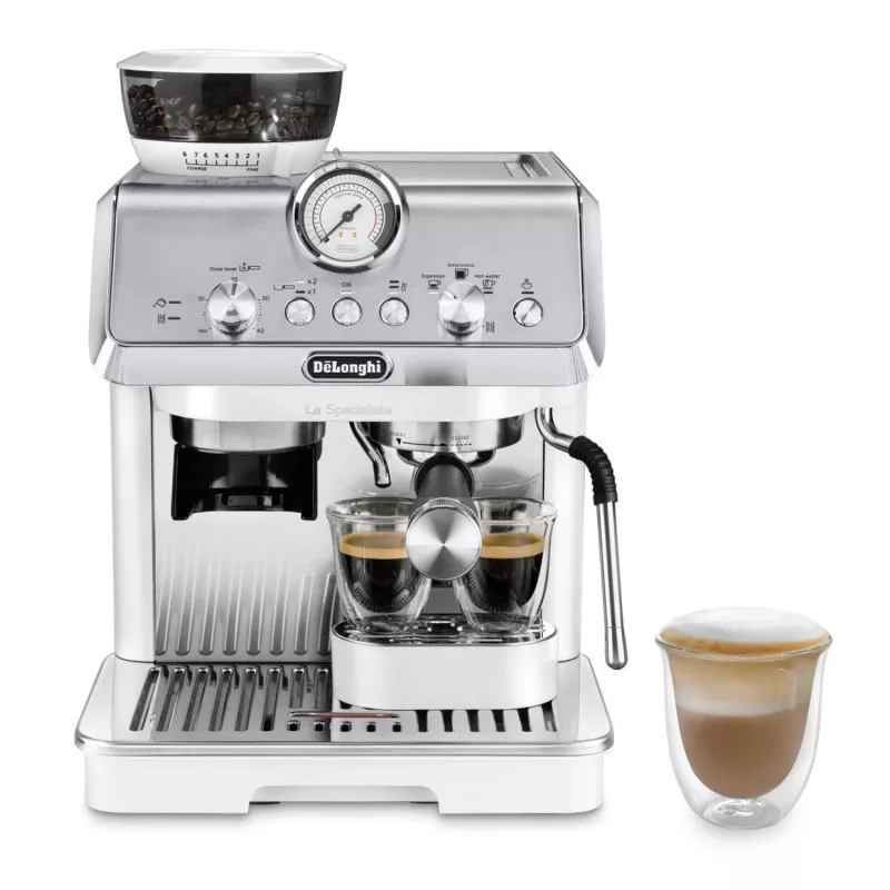 Máquina de café expresso semiautomática De’Longhi Dedica Arte EC9155.W 1,7 l