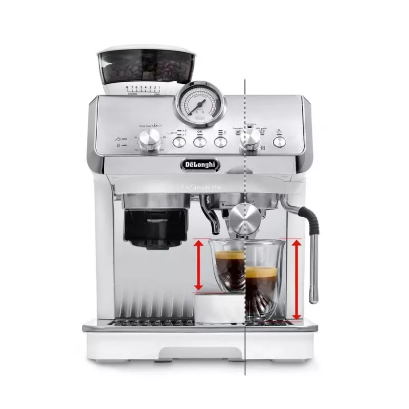 Máquina de café expresso semiautomática De’Longhi Dedica Arte EC9155.W 1,7 l