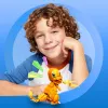Conjunto de construção MEGA Pokémon Build & Show Charmander, 10 cm de altura,