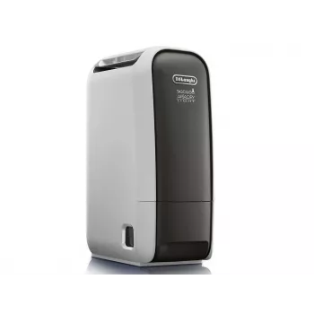 DeLonghi DNS65 desumidificador 2,8 l depósito de água, 34 dB, 220–240 V, 50 Hz, preto/cinzento