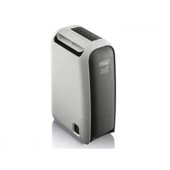 DeLonghi DNS65 desumidificador 2,8 l depósito de água, 34 dB, 220–240 V, 50 Hz, preto/cinzento