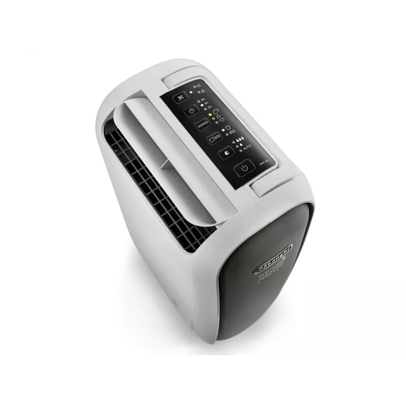 DeLonghi DNS65 desumidificador, 6 l/dia, depósito de água de 2,8 l, 220-240 V, 50 Hz, preto/branco