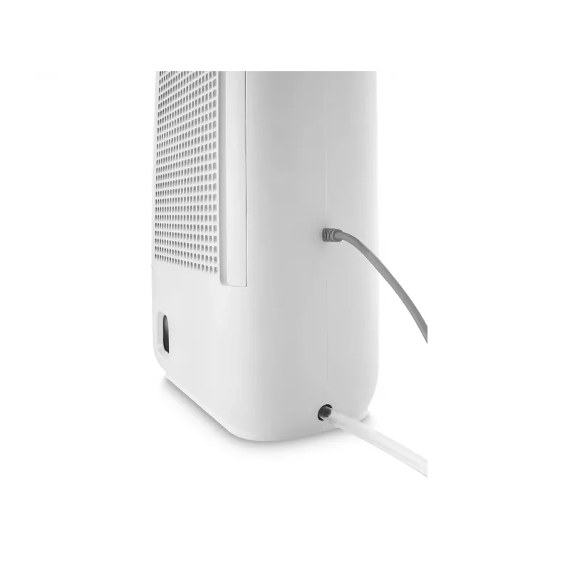 DeLonghi DNS65 desumidificador, 6 l/dia, depósito de água de 2,8 l, 220-240 V, 50 Hz, preto/branco