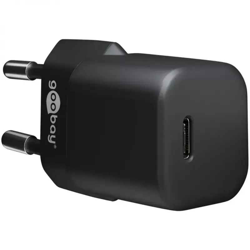 Carregador GOOBAY 64574 30W cabo USB‑C PD para Apple Lightning 1 m, preto