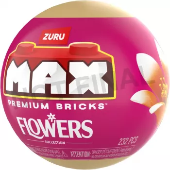 MAX Premium Flowers coleção de blocos de construção ZURU