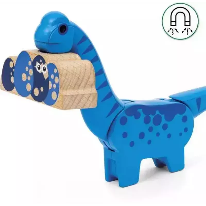 Comboio BRIO Dinosaur Battery Train multicolor madeira 3+