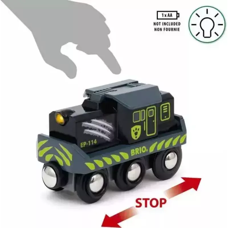 Comboio BRIO Dinosaur Battery Train multicolor madeira 3+