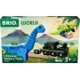 Comboio BRIO Dinosaur Battery Train multicolor madeira 3+