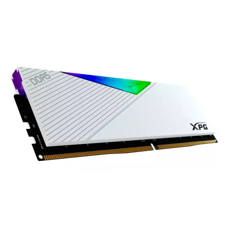 DIMM 64 GB DDR5-6000 (2x 32 GB) Dual-Kit, memória RAM branco, AX5U6000C3032G-DCLARWH, Lancer RGB, INTEL XMP