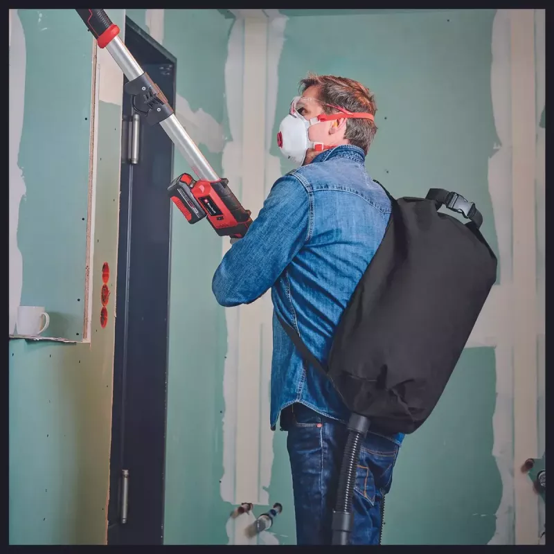 Lixadeira Einhell TE-DW 18/225 Li - Solo preto vermelho