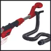 Lixadeira Einhell TE-DW 18/225 Li - Solo preto vermelho