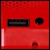 Altifalante portátil Einhell TC-SR 18 Li BT - Solo preto, vermelho