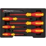 Conjunto de chaves de fendas VDE Bosch Professional SL/PH, 7 peças (1600A02NF7)