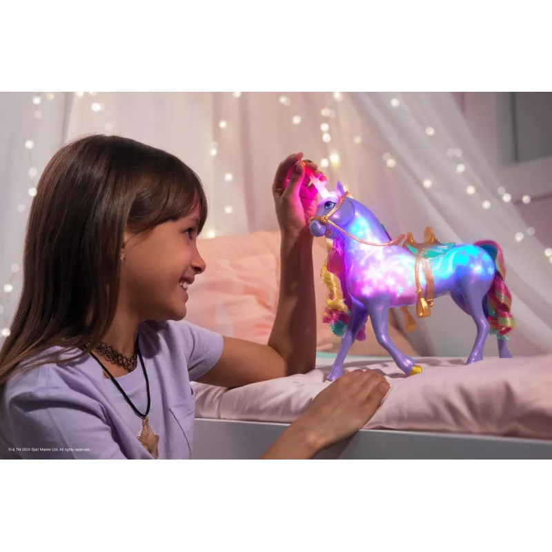 Spin Master Unicorn Academy - Magia de Luz Wildstar, figura de brincar