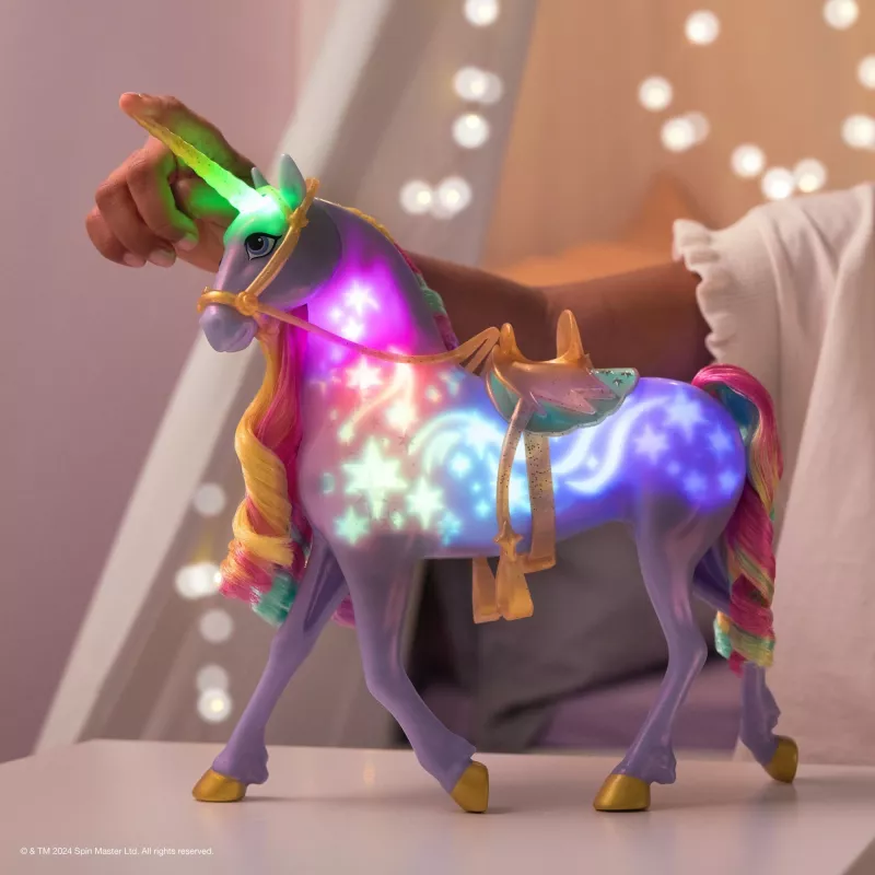 Spin Master Unicorn Academy - Magia de Luz Wildstar, figura de brincar