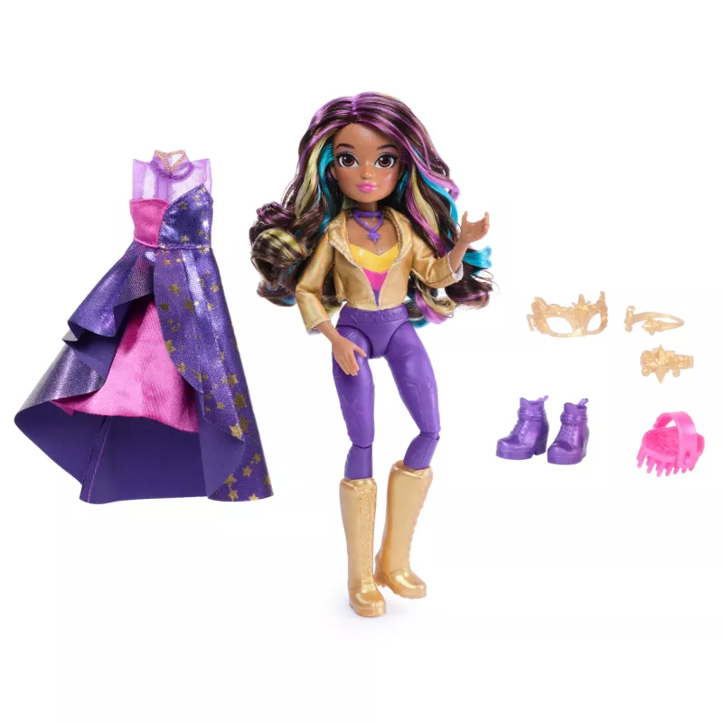 Boneca de moda Spinmaster Unicorn Academy Sophia Masquerade 241 mm multicolor