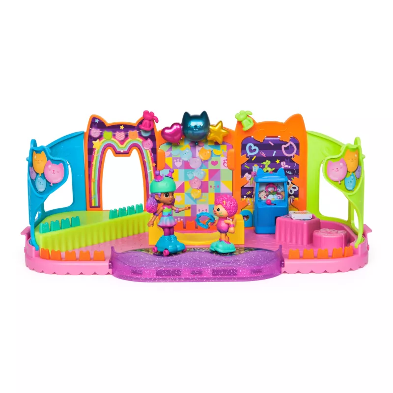 Ação/Aventura Spinmaster Gabby's Dollhouse Sala de festas da Gabby multicolor