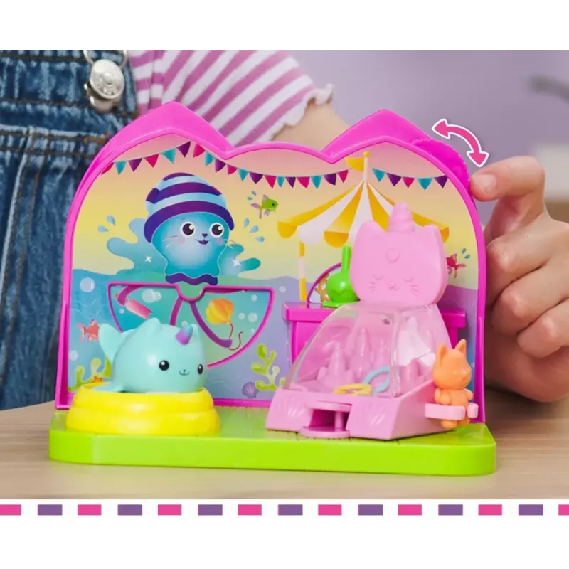Conjunto de figuras Spin Master Gabby's Dollhouse Sala de carnaval – figuras de brincar colecionáveis