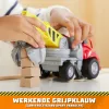 Rubble & Crew, camião de brincar com garra de gru Charger com peças móveis e uma figura de ação colecionável, brinquedo para crianças a partir dos 3 anos