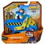 Rubble & Crew, camião basculante de brincar do Wheeler com peças móveis e uma figura colecionável, brinquedo para crianças a partir dos 3 anos