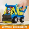 Rubble & Crew, camião basculante de brincar do Wheeler com peças móveis e uma figura colecionável, brinquedo para crianças a partir dos 3 anos