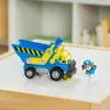 Rubble & Crew, camião basculante de brincar do Wheeler com peças móveis e uma figura colecionável, brinquedo para crianças a partir dos 3 anos