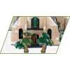 Blocos de construção Cobi Igreja Sainte-Mère-Église 2280 peças 10 anos