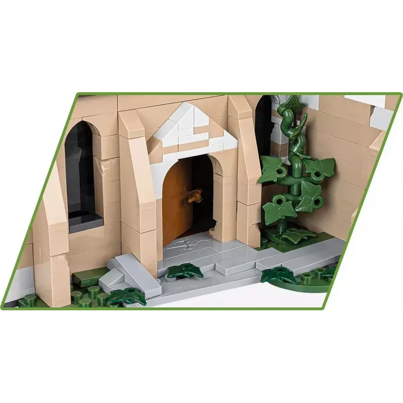 Blocos de construção Cobi Igreja Sainte-Mère-Église 2280 peças 10 anos