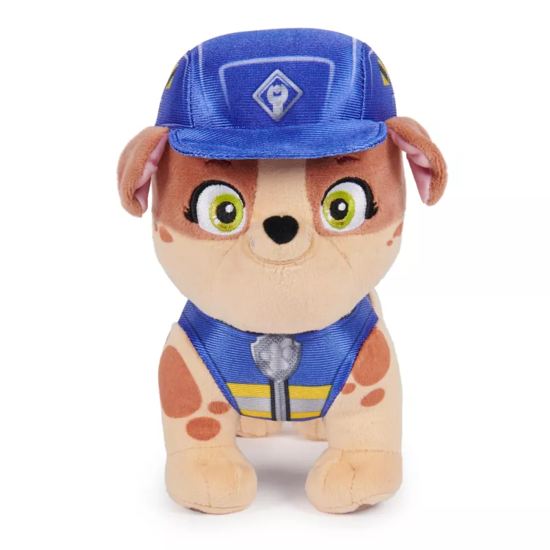 Rubble & Crew, peluches premium, peluche Charger de 18 cm com uniforme de operário da construção, brinquedo para rapazes e raparigas a partir dos 3 anos