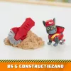 Rubble & Crew, figuras de ação Charger & Wheeler, com Kinetic Build-It Sand e 2 ferramentas de construção, brinquedo PAW Patrol para rapazes e raparigas a partir dos 3 anos