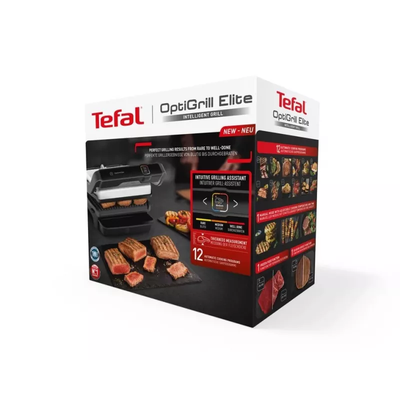 Grelhador de contacto Tefal OptiGrill Elite GC750D