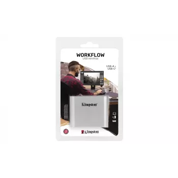 Kingston Technology USB 3.2 Gen 1 Workflow 5G miniHub USB-A e USB-C