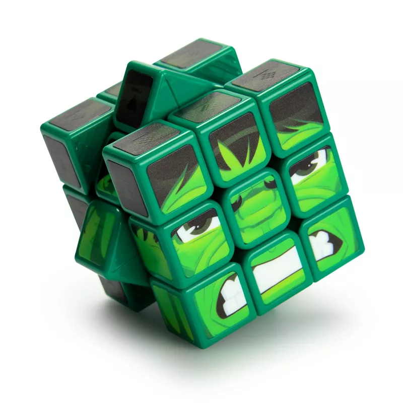 Spin Master Rubik's - Cubers 3x3 Hulk, jogo de destreza