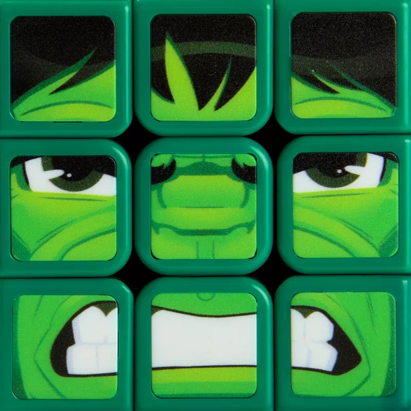 Spin Master Rubik's - Cubers 3x3 Hulk, jogo de destreza