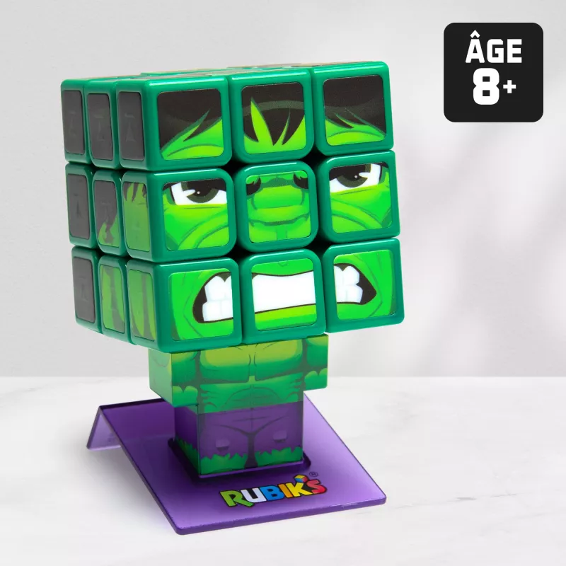 Spin Master Rubik's - Cubers 3x3 Hulk, jogo de destreza